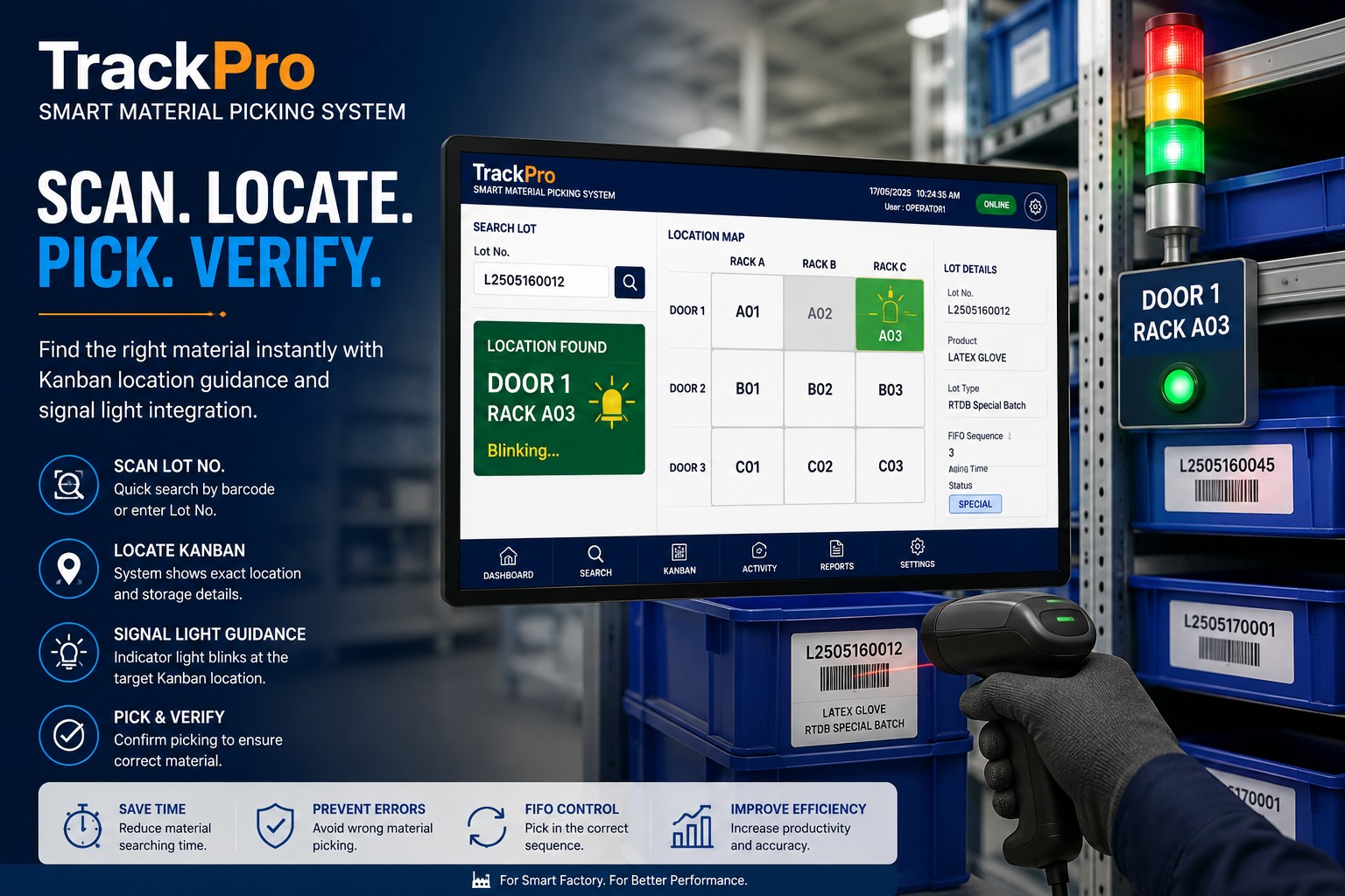 Smart Material Picking